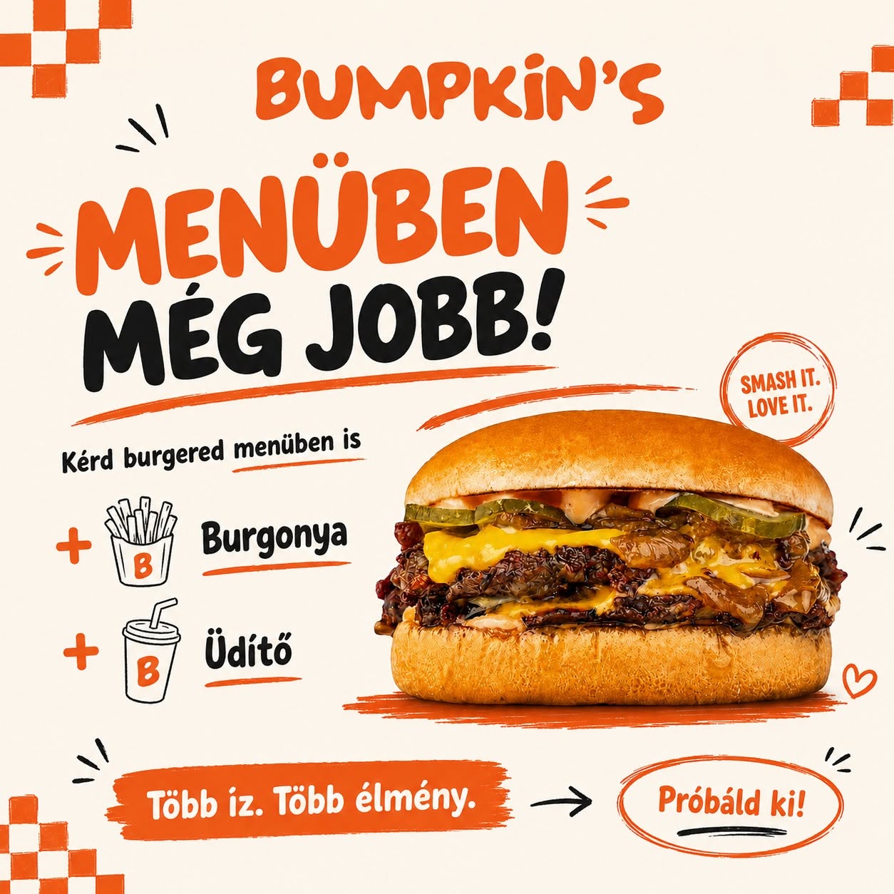 Bumpkin's smashburger